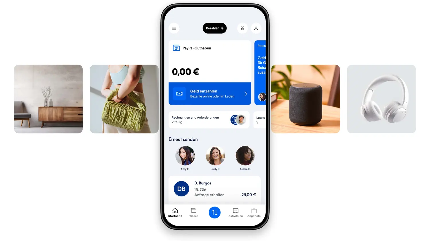 PayPal Zahlungen via Smartphone & App